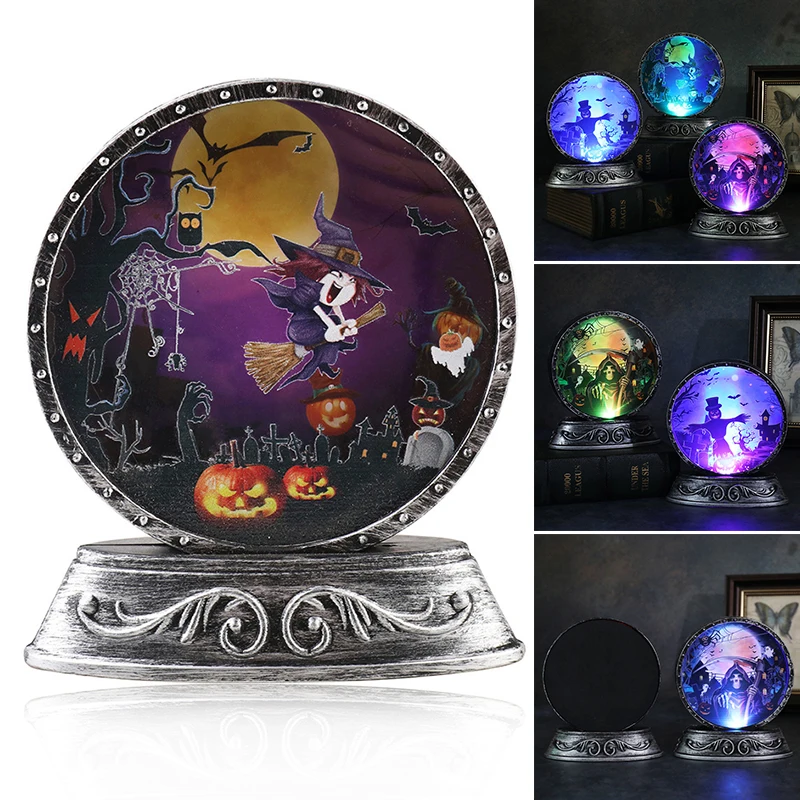 

Фонарь в виде тыквы, ночсветильник, настольное украшение для Хэллоуина, декоративная лампа