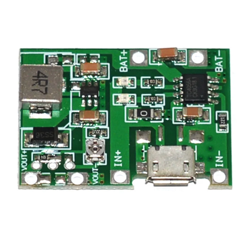 

Battery Charging Discharge Integrated Module New 3.7V 9V 5V 2A Adjustable Step Up 18650 Lithium