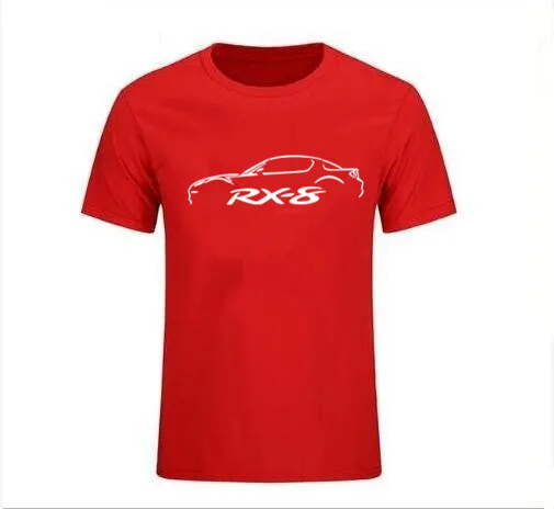 Mazda Rx 8 его вещь автолюбитель футболка мужская с круглым вырезом короткий рукав