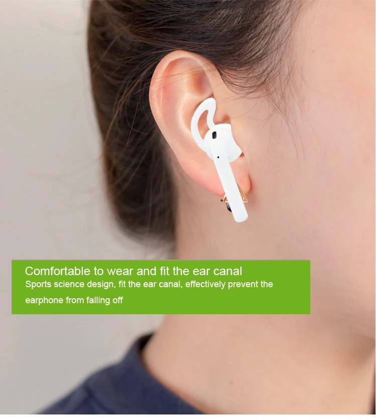 4 шт./компл. силиконовые Беспроводной Bluetooth футляр для наушников Air pods i10 i12 i20 i30
