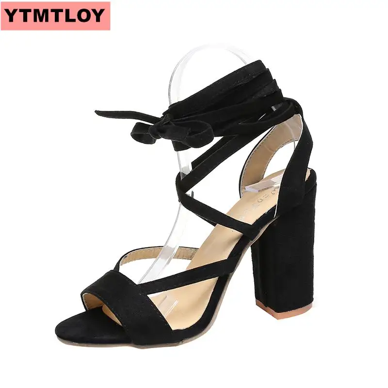 Женские сандалии на плоской подошве пляжная обувь удобные высоком толстом