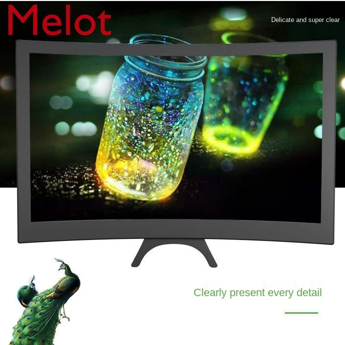 

Ultra-Clear Mobile Phone Screen Amplifier Multi-Function Video Amplifier Home Mobile Phone Blue Light 48-Inch Bracket