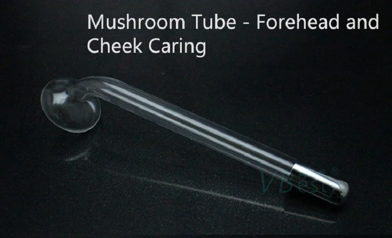 Mushroom Tube Дарсонваль Высокий массажер для лица Частотный портативный ручной уход за волосами подтяжка кожи пятно от акне аппарат для борьбы с морщинами Красота терапия опухшие глаза darsonval - Цвет: Mushroom Tube