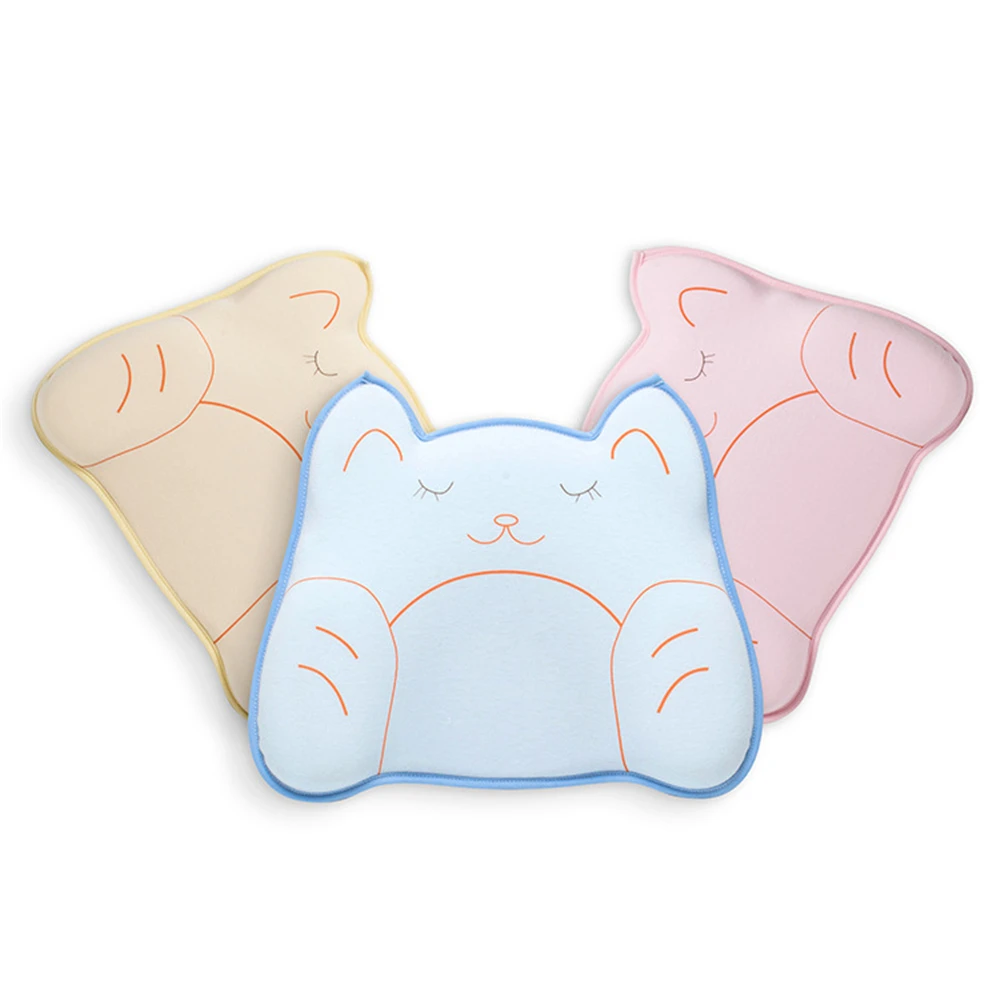 

Pillow Newborn Bear Cartoon Head Shape Pillow Soft Positioner For Infant Flat Head Pillow Baby Support Prevent Head Ergonomic
