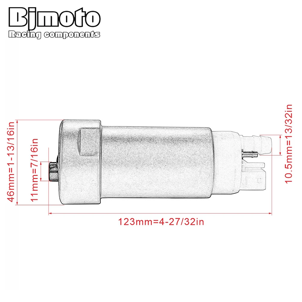 

BJMOTO Fuelpump For Davidson 62908-08 61016-04B 75284-08A Motorcycl Fuel Pump 16117159604 For BMW X3 2.5i /3.0i 2004-2011