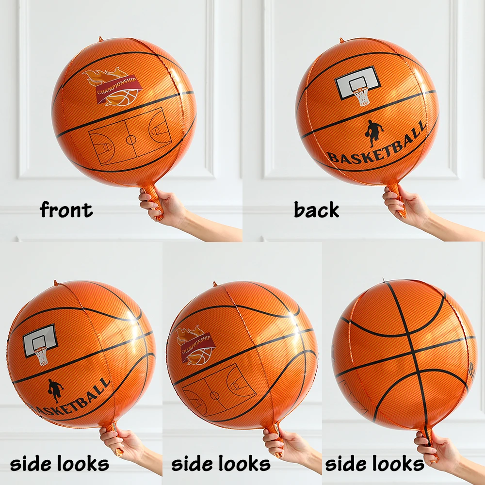 5 шт 18/22 дюйма футбольные фольгированные шары волейбольные баскетбольные