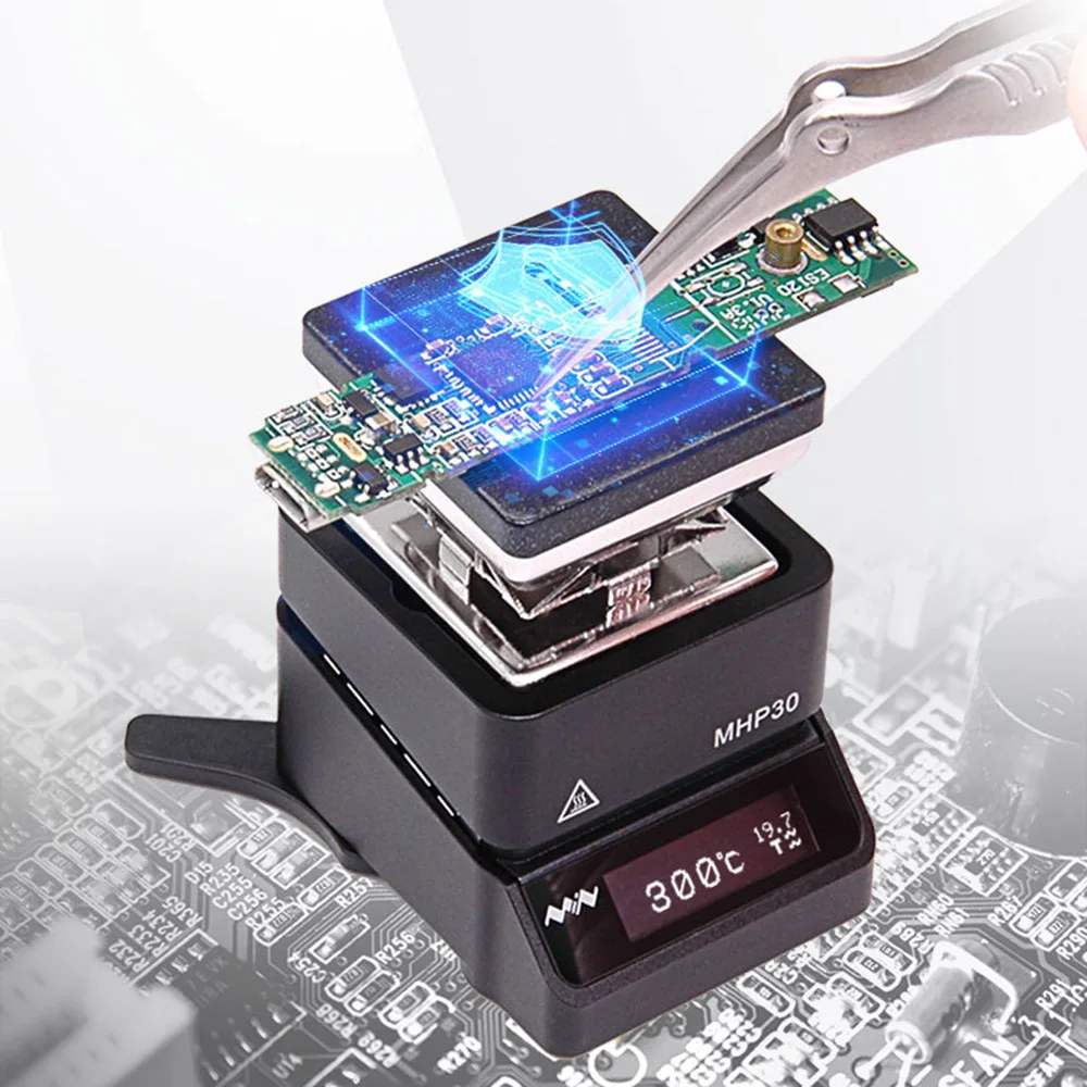 

MHP30 PD Power Mini Heating Platform Desoldering Heating Plate For Mother Board Repair Preheating Rework Station