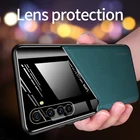 Роскошный силиконовый автомобильный магнитный держатель телефона для Realme 6 C11 C3 XT X ультратонкий кожаный защитный чехол для камеры