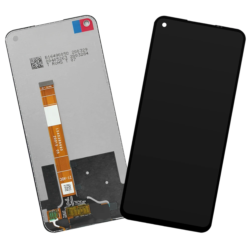 6 5 for oppo realme 6 rmx2001 lcd oppo a52 2020 cph2069 lcd display touch screen digitizer assembly with frame spare parts free global shipping
