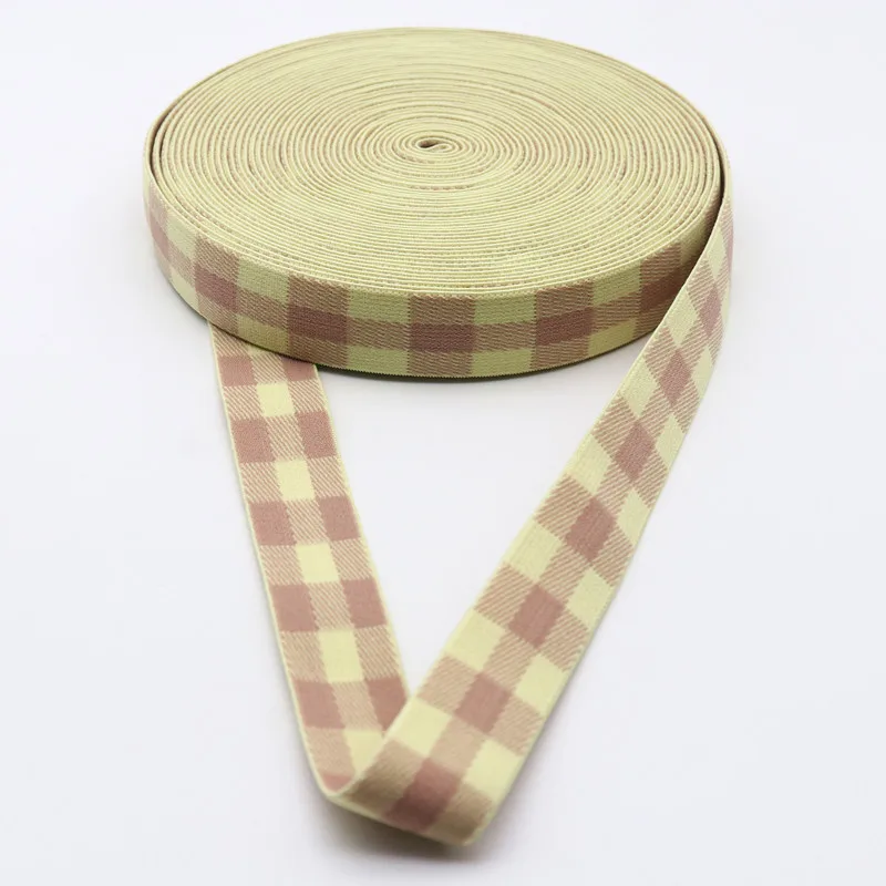 25 мм квадратная эластичная лента эластичный пояс подходит для шитья аксессуаров