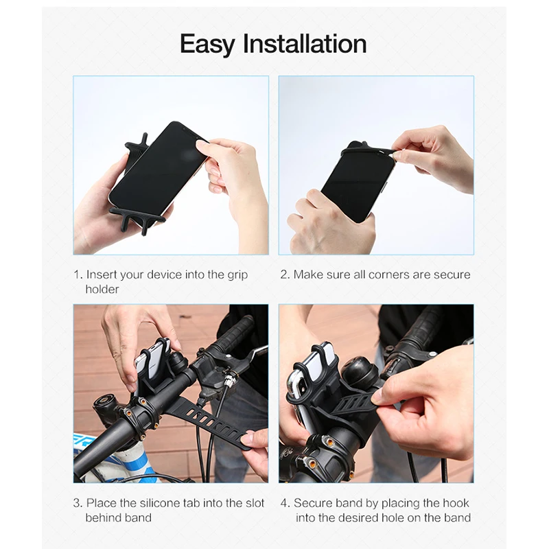 4 ~ 6 3 дюймов велосипедный держатель для телефона велосипедные стойки iPhone Samsung