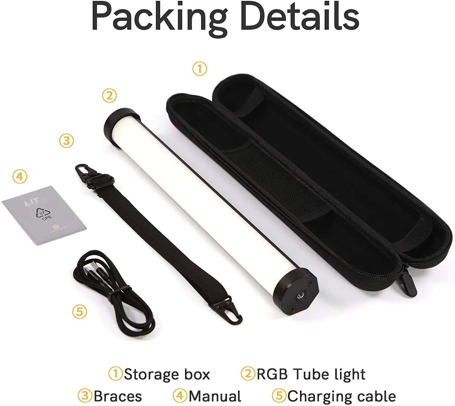 Сетто светодиодные трубки красный-зеленый-синий цвет светильник двухцветная