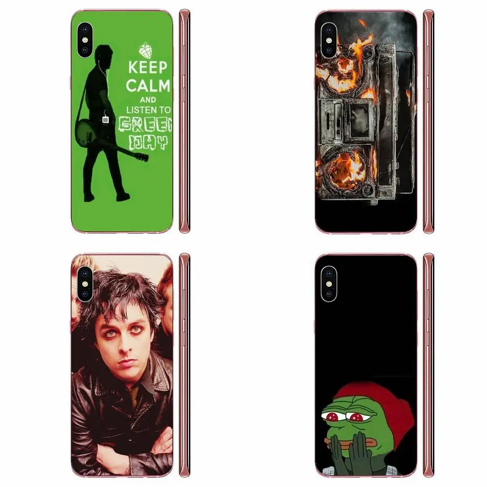 Музыкальный альбом Green Day для Sony Xperia Z Z1 Z2 Z3 Z4 Z5 compact Mini M2 M4 M5 T3 E3 E5 XA XA1 XZ Премиум
