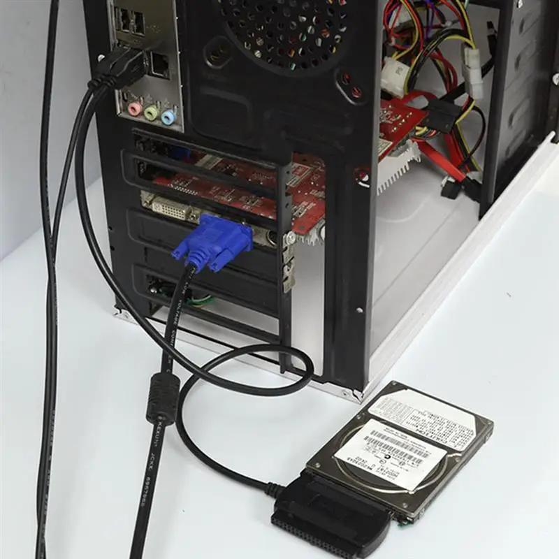 Набор кабелей USB на IDE/SATA 2 0 5 дюйма/3 дюйма IDE SATA HDD жесткий диск адаптер кабель