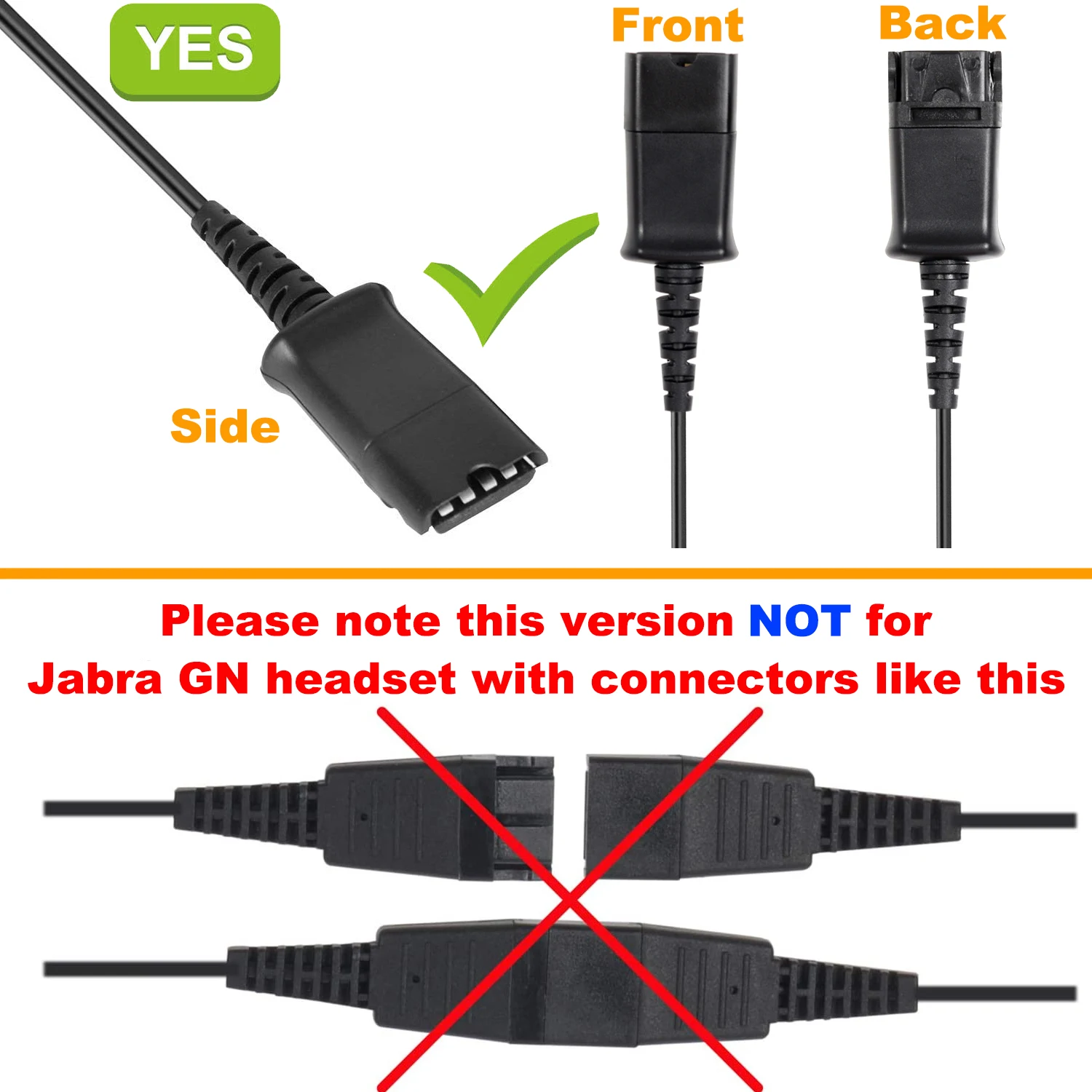 Адаптер VoiceJoy QD к USB Heaset быстрое разъединение usb кабелю с переключателем громкости