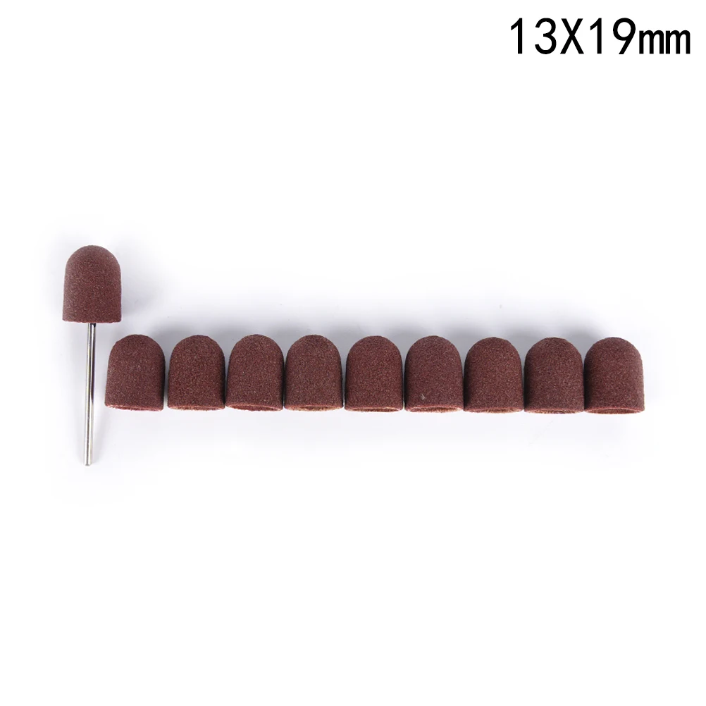 Электрическая дрель для ногтей 1 комплект шлифовальные ленты блочные колпачки +