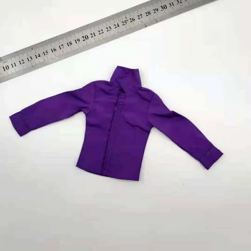 

Tbleague 1/6 Scale Male Soldier Purple Shirt Clothes Model Fit for 12in Action Figure Phicen JIAOUL Doll Toy