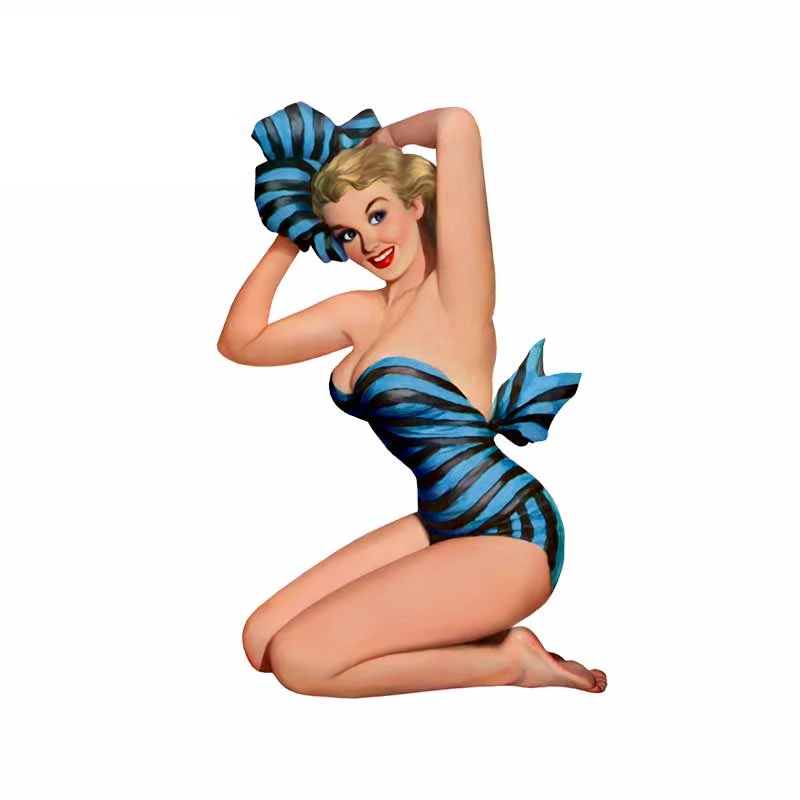 

Funny Auto Car Stickers Sexy Girl Women Car Styling Bodywork Windshield Trunk Window Cartoon Graffiti Car Accessories KK13*9cm