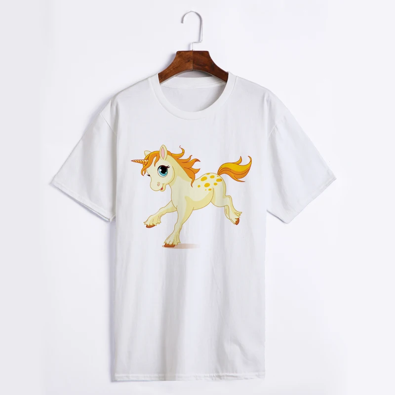 

Women's Short Sleeved Animal Print T-Shirt Fashion Dress White Print T-Shirt New Casual Dress Round Neck Top