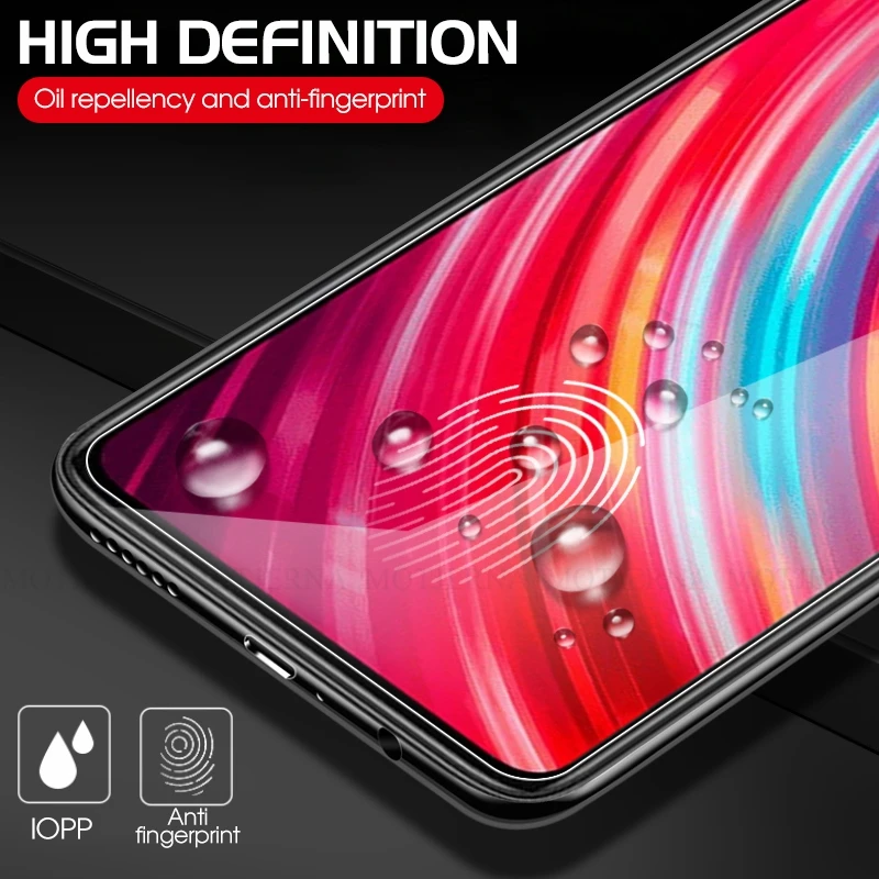 Переднее Защитное стекло для Xiaomi Redmi 8 Note Pro 7 телефон закаленная пленка 6