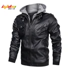 Куртка мужская кожаная, винтажная тактическая мотоциклетная куртка пилота в стиле милитари, Толстая Теплая Повседневная Верхняя одежда, размер S-3XL, весна