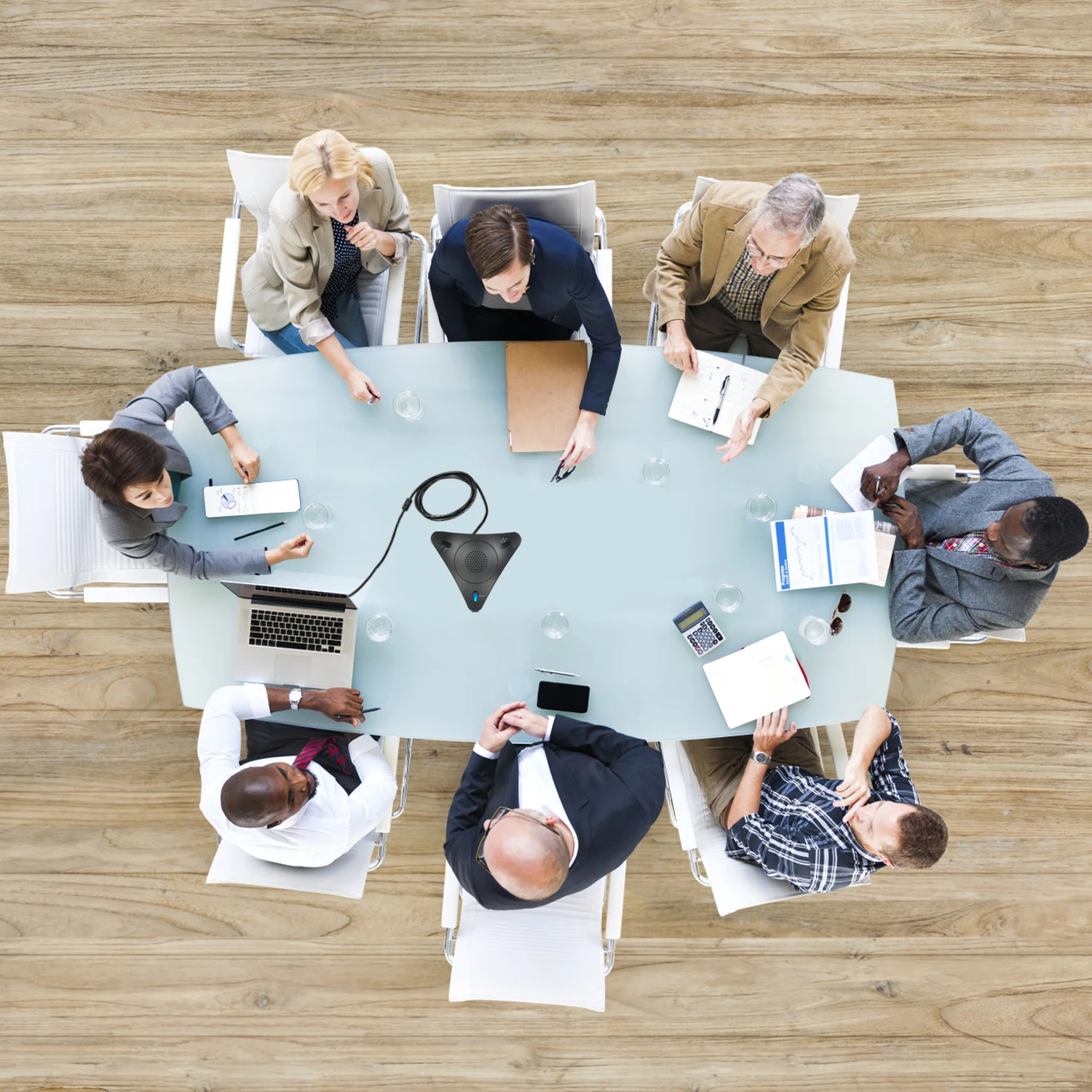 USB-микрофон для конференц-связи VOIP многонаправленный настольный проводной