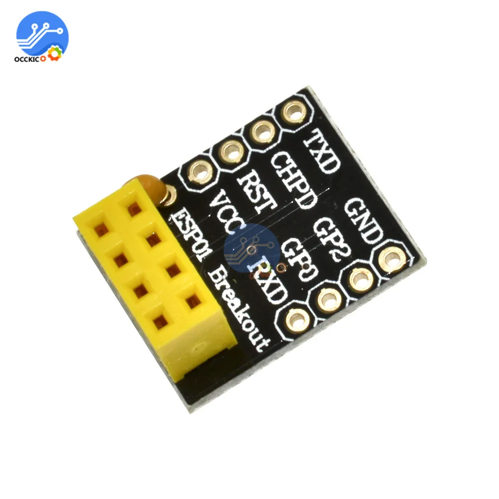 Для ESP-01 Esp8266 ESP-01S модель ESP8266 серийный макетный адаптер для WiFi трансивера модуль