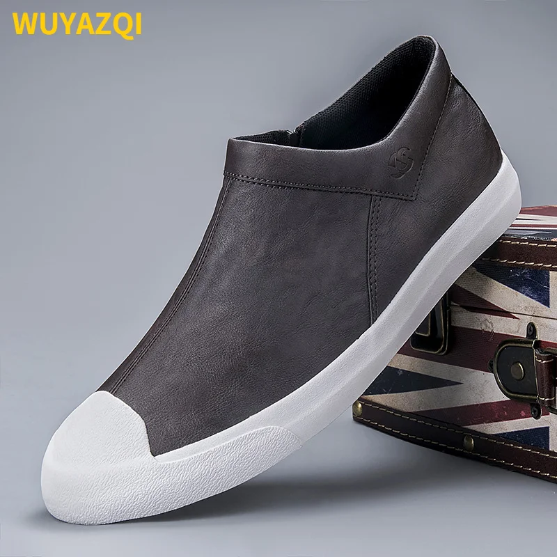 

Мужская повседневная обувь WUYAZQI, модная повседневная обувь, модная мужская обувь, уличная удобная спортивная обувь, мужская обувь Q8
