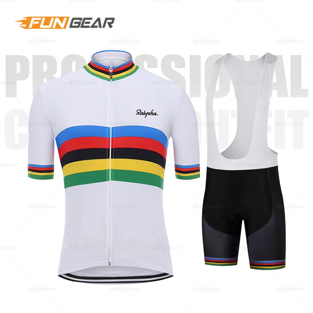 Bib Cycling Set Pro Team MTB Мужская велосипедная одежда Джерси летний комплект с короткими рукавами велосипедная одежда футболка для триатлона одежда Ropa Ciclismo - Цвет: Bib Cycling Set