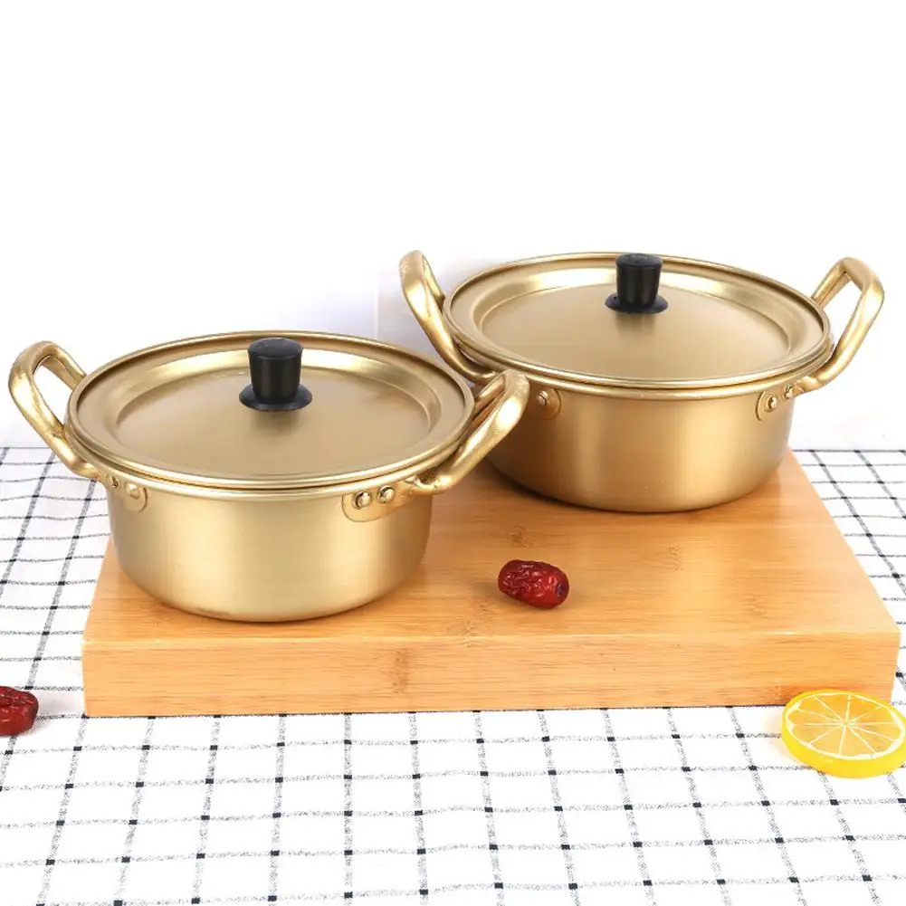 Кастрюля для супа из алюминия с оксидным покрытием кастрюля горячего горшка