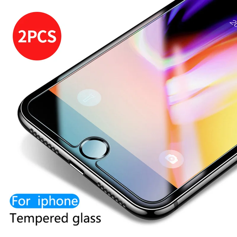 Ультратонкое закаленное стекло для iphone 11 Pro 8 7 X XS Max XR 6 6s plus 5s Защитная пленка