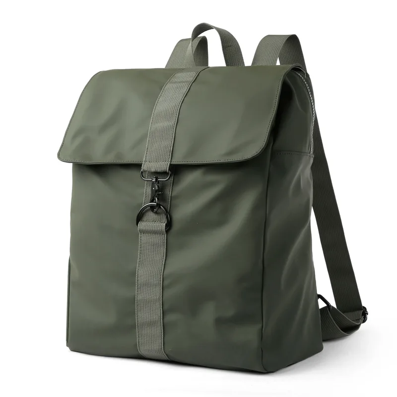 Green MOYYI водонепроницаемый нейлоновый рюкзак высокое качество Mochila водонепроницаемый и большой емкости Простой стиль и небольшие сумки рюкзак - Цвет: Green