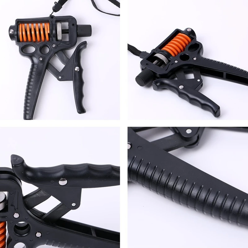 

2021 New Adjustable Fitness Heavy Hand Grip Strengthener Finger Exerciser Workout Gripper