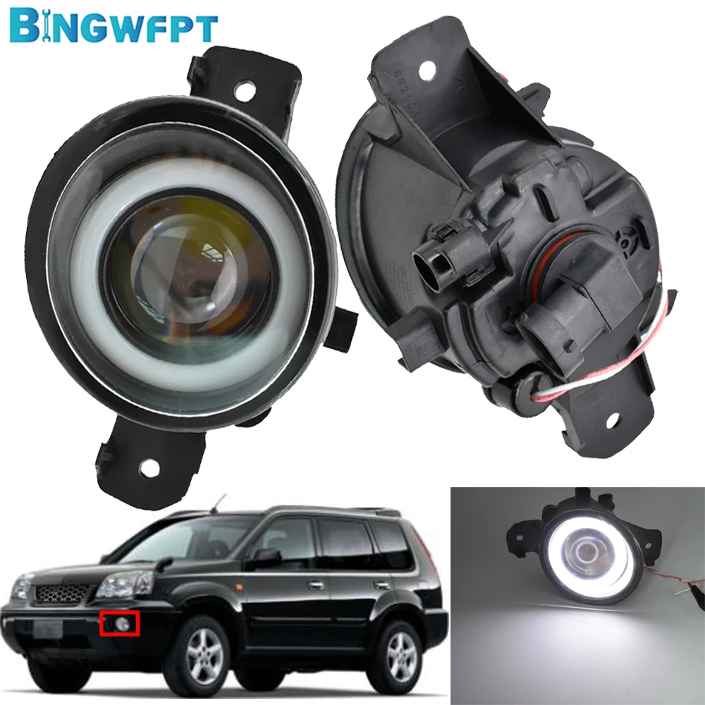 BINGWFPT Противотуманные фары DRL Автомобиль H11 12 В светодиодный ная лампа для Nissan X-Trail