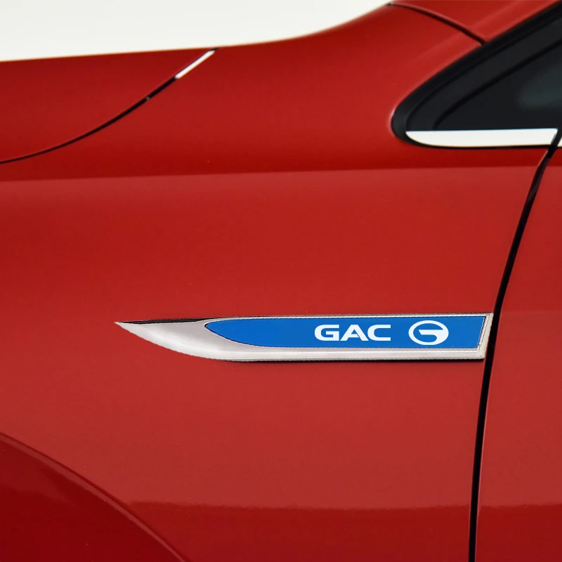 2 шт. металлическая 3d-эмблема для кузова автомобиля GAC NE Gonow Trumpchi Hycan 007 Aion M8 M6 GS5 GS4 ALON