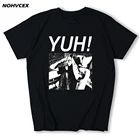 Мужская футболка из чистого хлопка с коротким рукавом и круглым вырезом