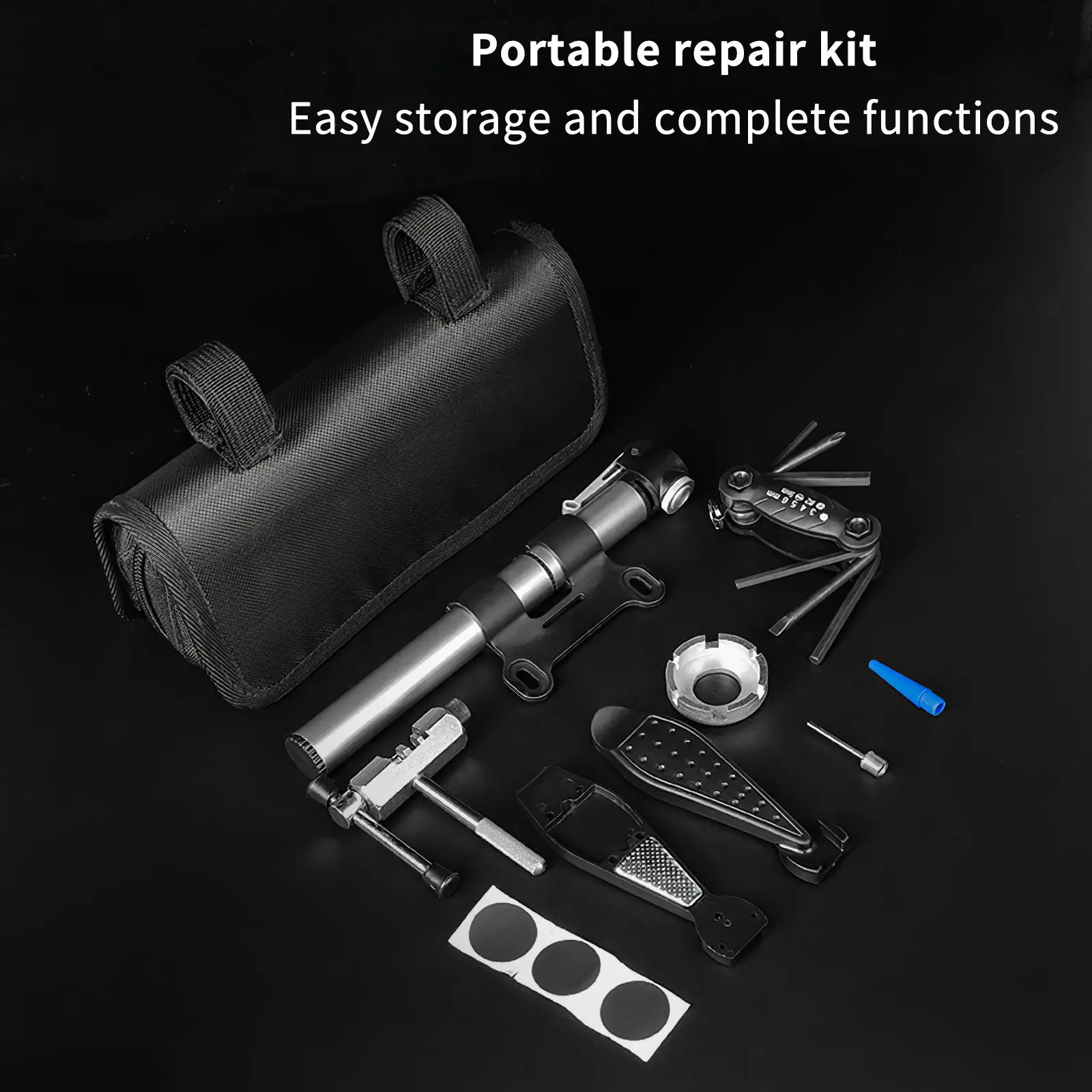 Набор аксессуаров для горных велосипедов 15 в 1 комплект инструментов ремонта