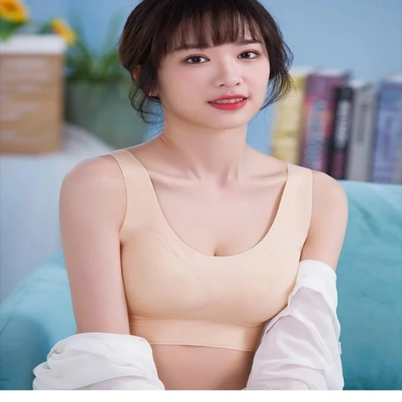 

Bra Sports Bra Beauty Back Seamless Sexy Push-up Bra Boneless Top Women's Bra Wireless Bra Tube Top