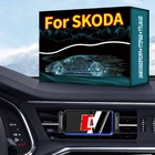 Автомобильный держатель для телефона, подставка для мобильного телефона, умная поддержка GPS для Skoda Octavia 2 A7 A5 A4 Vrs Fabia 21 Rapid Yeti Superb 3 Felicia