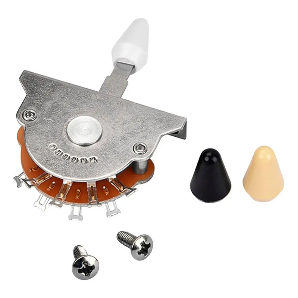 

Hot Sale Switch Selector Classic Delicate 5-way Lever Pickup Switch Selector for ST FD Guitar Replacement Accessories
