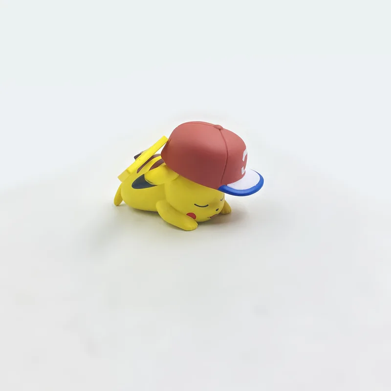 

PVC Bulk Pokemon Pokemon Pokemon Sleeping Pikachu Ib Gacha Model Decoration Hand Office Aberdeen Birthday Holiday Gift
