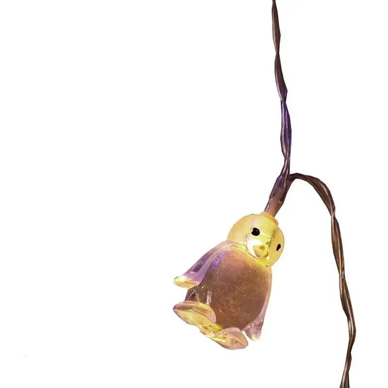 СВЕТОДИОДНАЯ Гирлянда в виде пингвина 1 65 м 10 светодиодов|Светодиодная лента| |