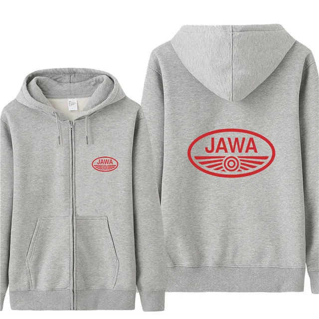 

2020 Autumn Jawa Motorcycle Sweatshirt Hoodies Men Thin Pullover Fleece Jacket Unisex Man Jawa Sweatshirts M0