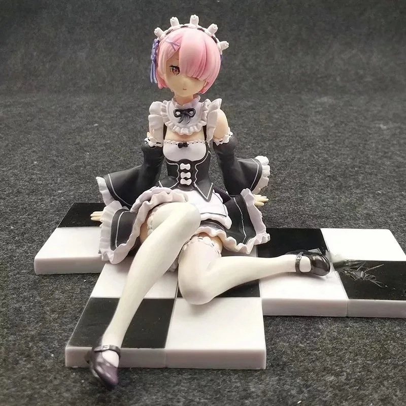 Экшн фигурки из аниме Re: Zero Kara Hajimeru Isekai Seikatsu Rem Ram 1/8 Коллекционная модель игрушка