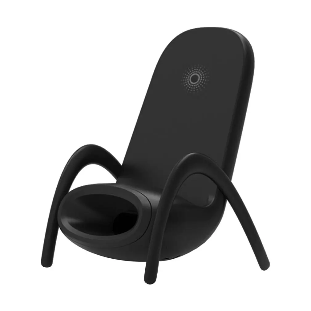 

Chair Sound Reinforcement Wireless Charger Creative Mobile Phone Holder Audio Amplifier For IPhone For Xiaomi For Huawei