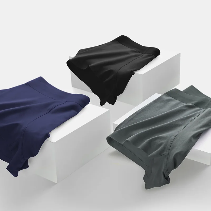 

3PCS men's underwear graphene antibacterial non-marking boxer shorts anti-mite shorts youpin