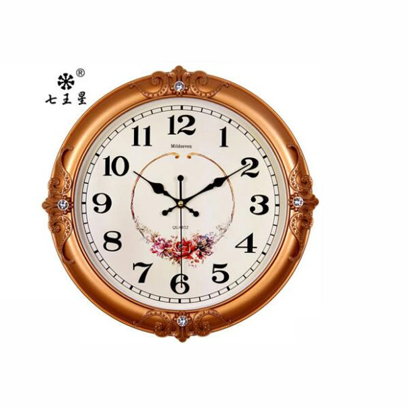 Часы настенные европейские модные креативные электронные кварцевые часы для