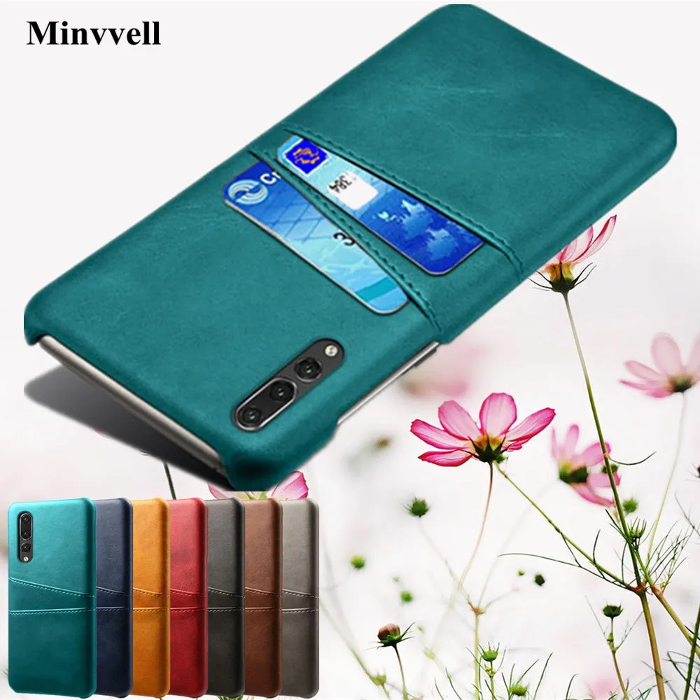 

Case For Huawei P20 P30 P10 Pro Lite Plus P9 P8 lite 2017 Card Slot Cover PU Leather+PC Cases For Huawei P8 P9 Lite P10 Plus P30