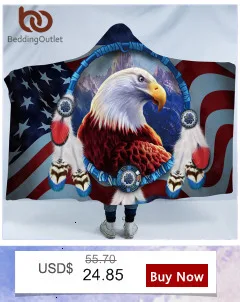 BeddingOutlet орлы Постельное белье 3D море печатных пододеяльник двойной для взрослых детей покрывало постановочная фотография постельное белье, комплект из 3 предметов