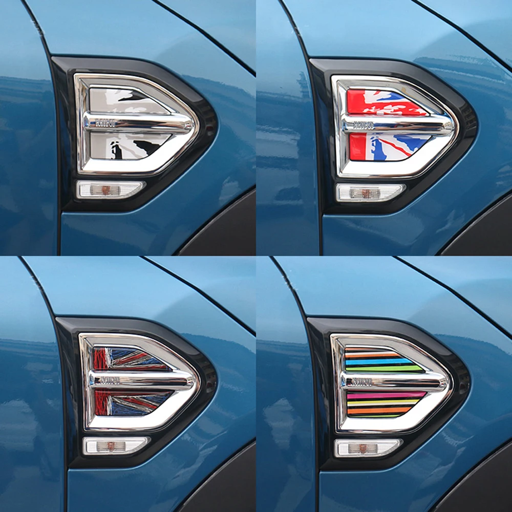 Эпоксидная наклейка на крыло для стайлинга автомобиля 4 шт./компл. наклейки